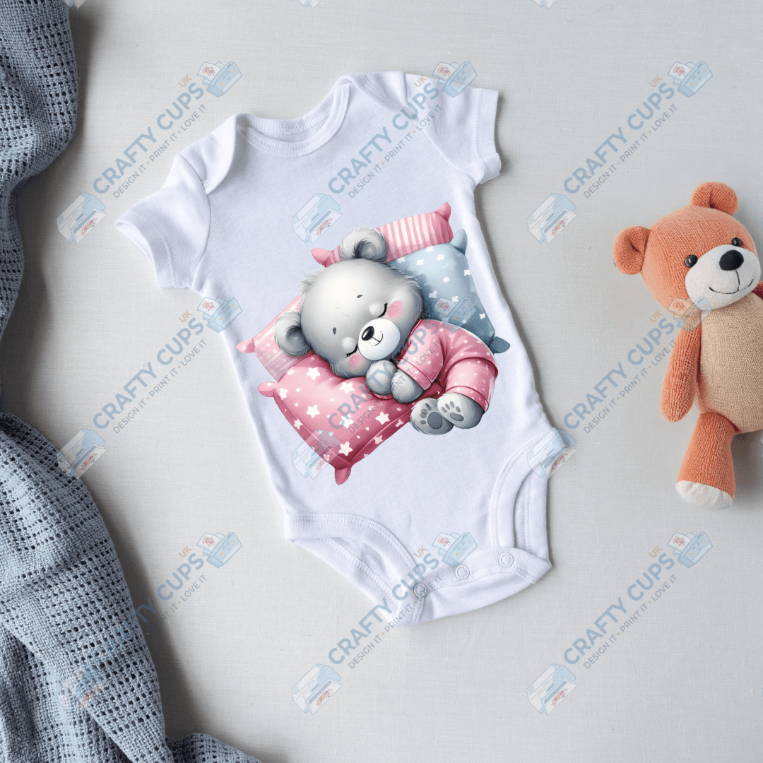 Cute Bears DTF Transfers – Adorable Baby & Kids Designs (4"–10")