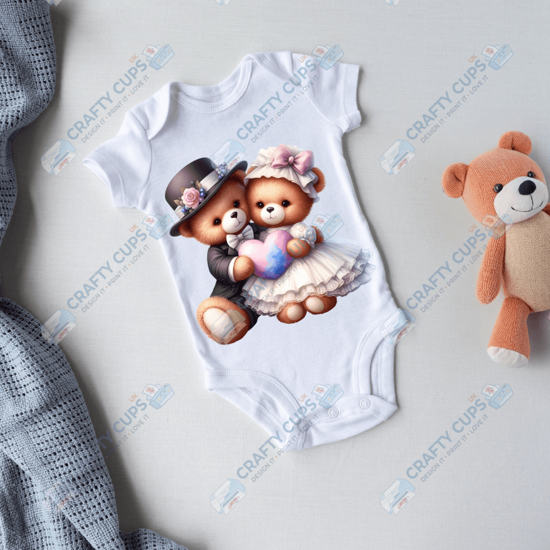 Cute Bears DTF Transfers – Adorable Baby & Kids Designs (4"–10")