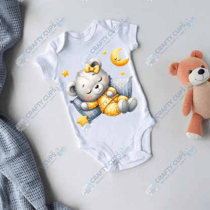 Cute Bears DTF Transfers – Adorable Baby & Kids Designs (4"–10")