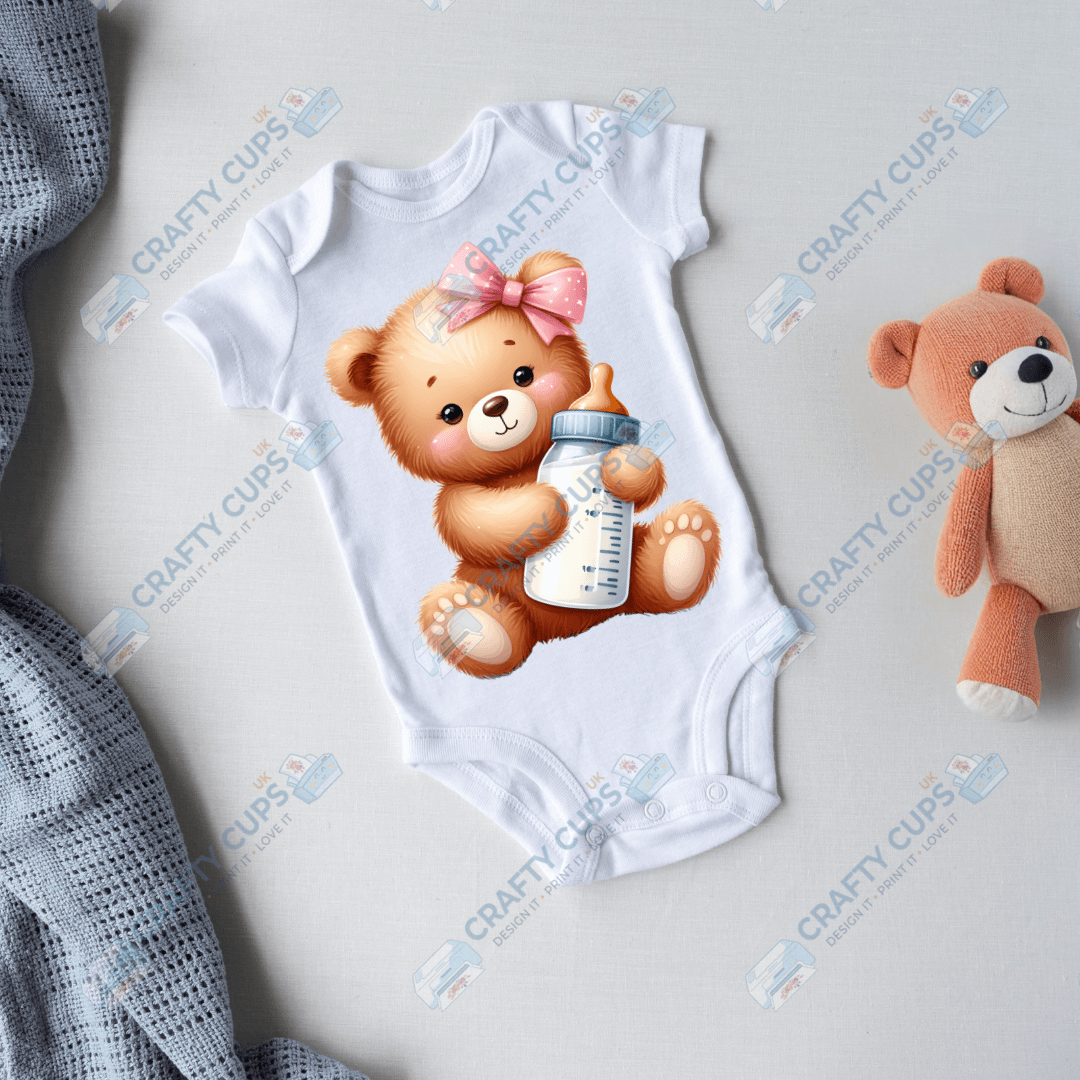 Cute Bears DTF Transfers – Adorable Baby & Kids Designs (4"–10")