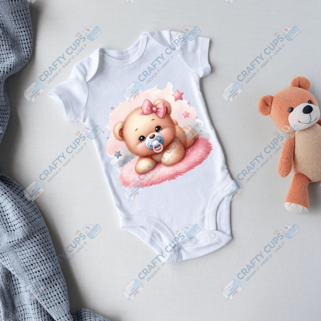 Cute Bears DTF Transfers – Adorable Baby & Kids Designs (4"–10")