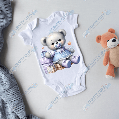 Cute Bears DTF Transfers – Adorable Baby & Kids Designs (4"–10")