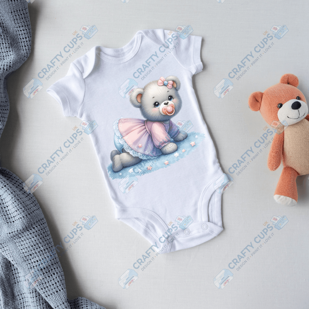 Cute Bears DTF Transfers – Adorable Baby & Kids Designs (4"–10")