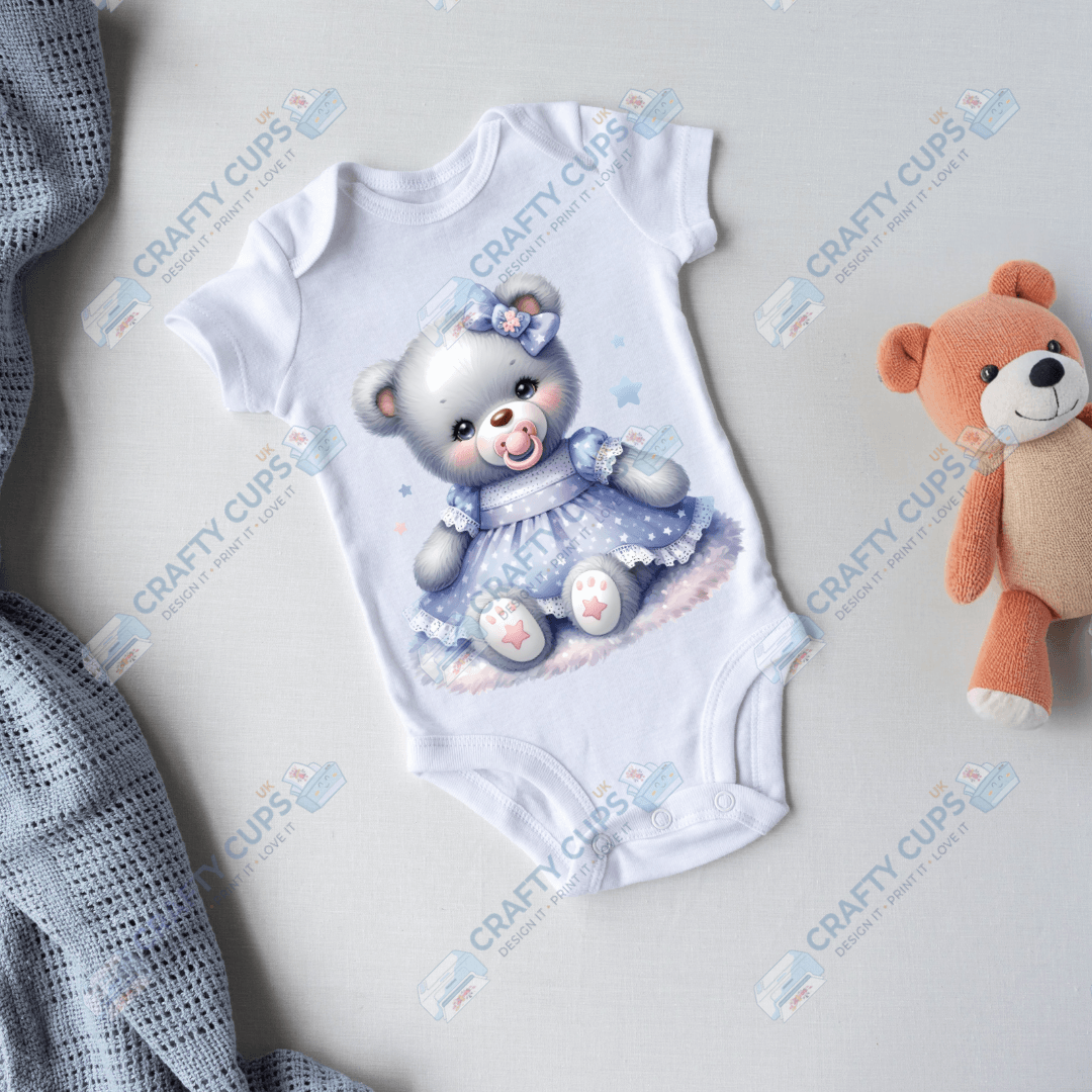 Cute Bears DTF Transfers – Adorable Baby & Kids Designs (4"–10")