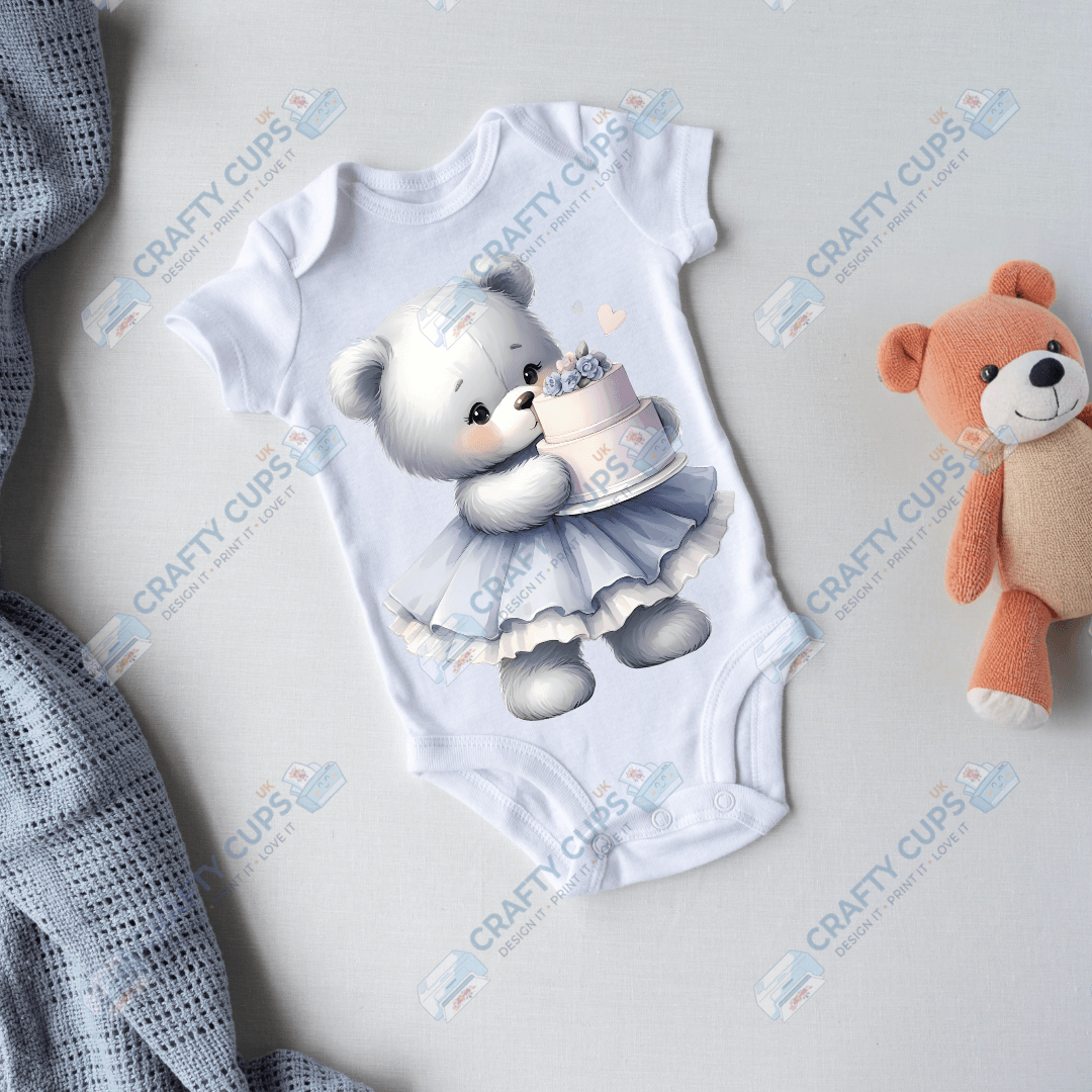 Cute Bears DTF Transfers – Adorable Baby & Kids Designs (4"–10")
