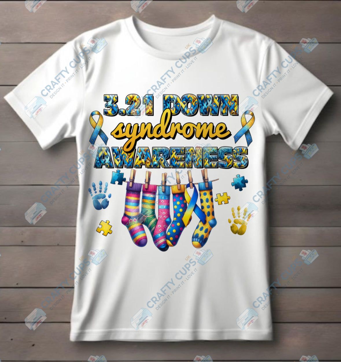 Down Syndrome Awareness DTF Designs – Support & Inclusion Prints for DTF Apparel