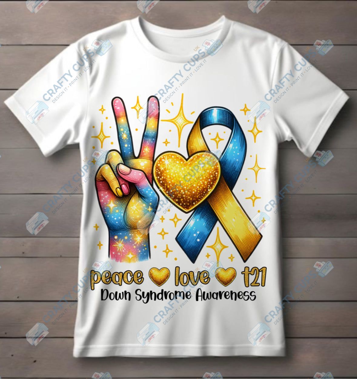 Down Syndrome Awareness DTF Designs – Support & Inclusion Prints for DTF Apparel