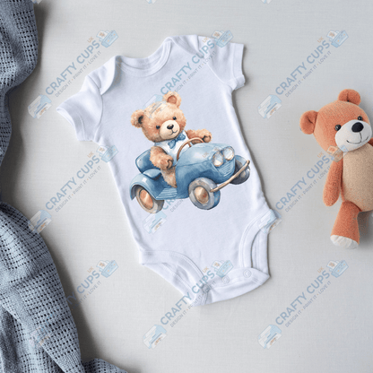 Cute Bears DTF Transfers – Adorable Baby & Kids Designs (4"–10")