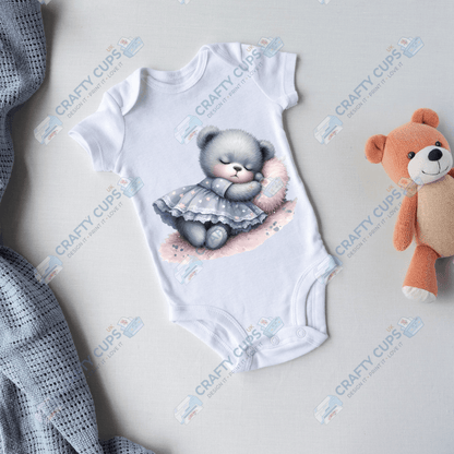 Cute Bears DTF Transfers – Adorable Baby & Kids Designs (4"–10")