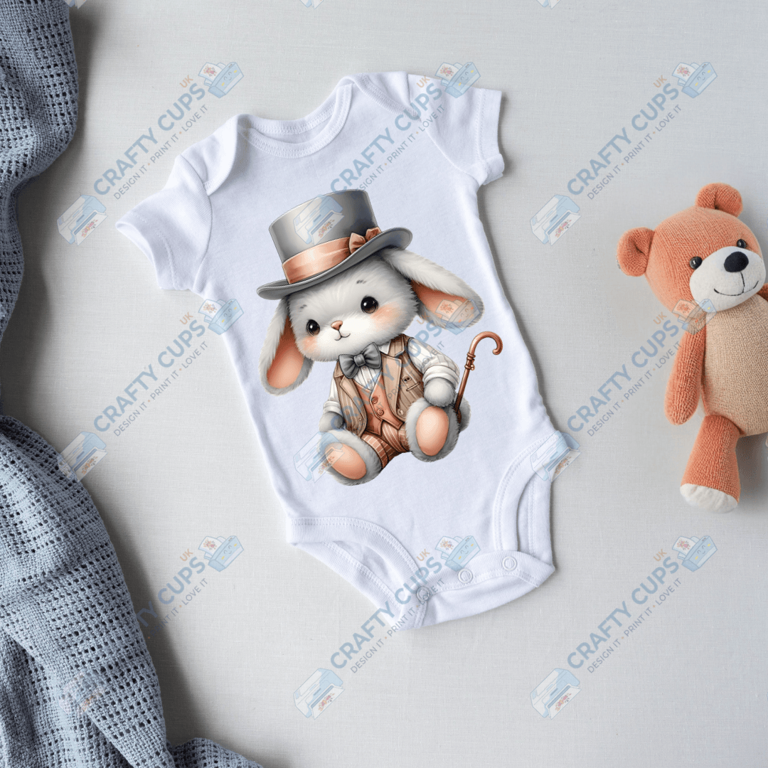 Cute Bunnies DTF Transfers – Adorable Designs for Babies & Kids (4"–10")