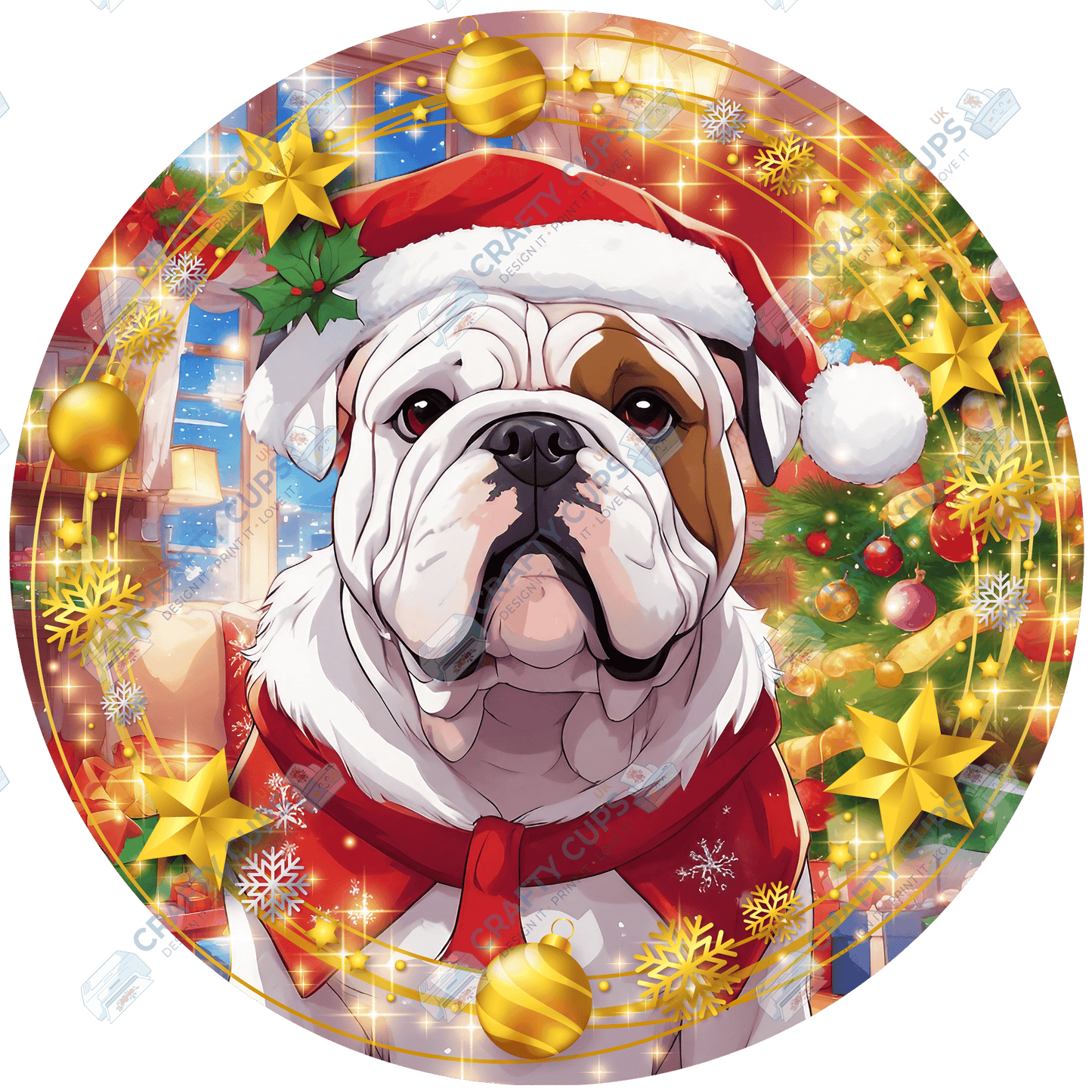 Christmas Dog Breeds DTF Transfer – Part 2 of 6 | Exclusive Secret Sub Design | Various Sizes – Crafty Cups UK