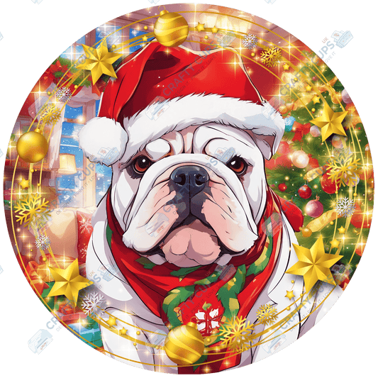 Christmas Dog Breeds DTF Transfer – Part 2 of 6 | Exclusive Secret Sub Design | Various Sizes – Crafty Cups UK