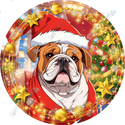 Christmas Dog Breeds DTF Transfer – Exclusive Secret Sub Design | Various Sizes – Crafty Cups UK