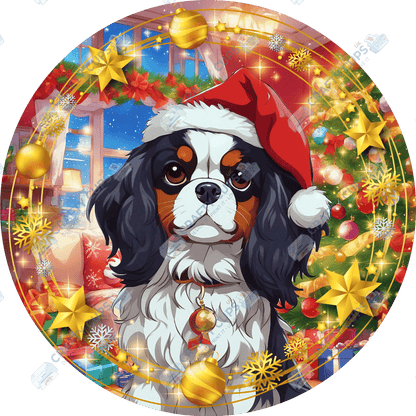 Christmas Dog Breeds DTF Transfer – Exclusive Secret Sub Design | Various Sizes – Crafty Cups UK