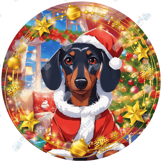 Christmas Dog Breeds DTF Transfer – Part 3 of 6 | Exclusive Secret Sub Design | Various Sizes – Crafty Cups UK