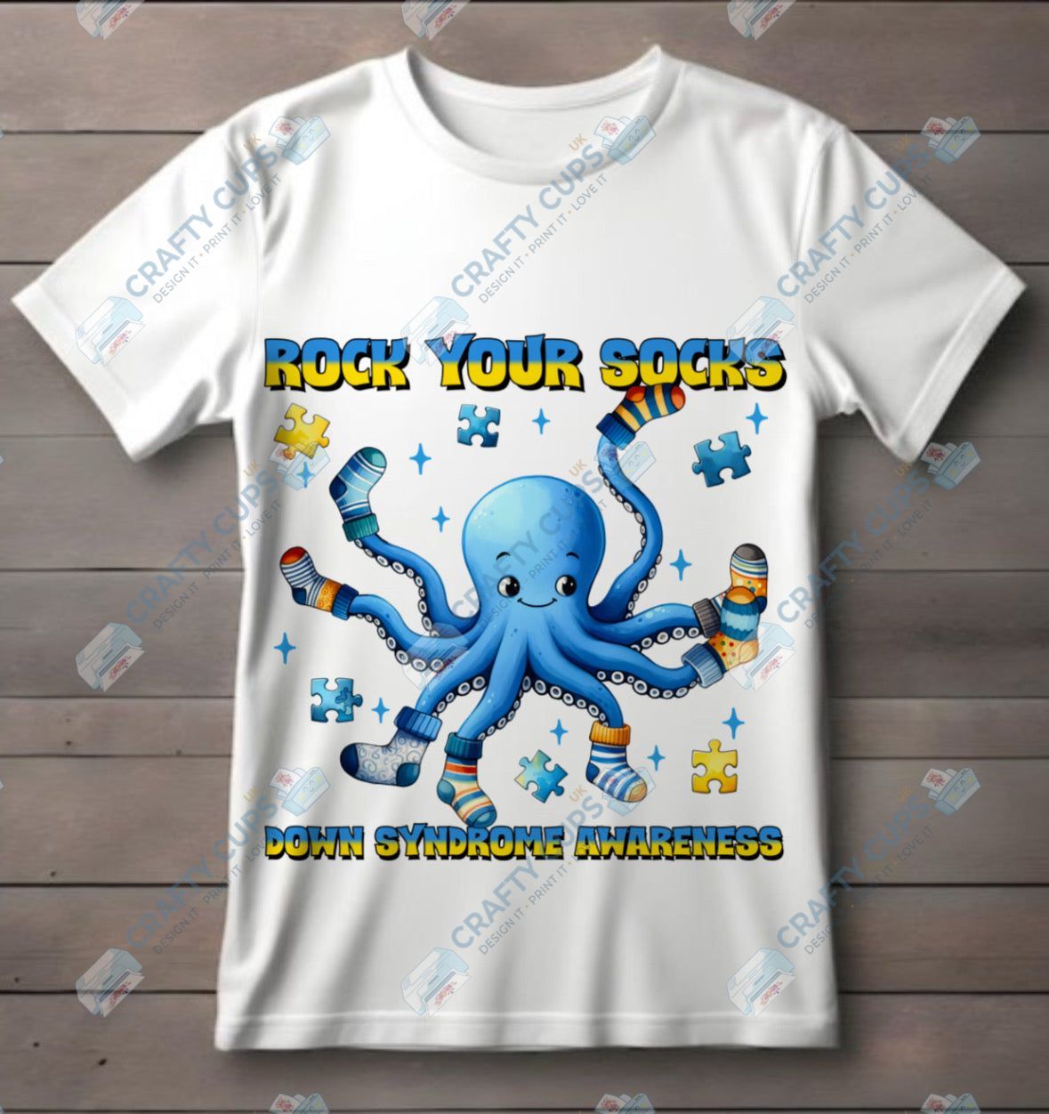 Down Syndrome Awareness DTF Designs – Support & Inclusion Prints for DTF Apparel