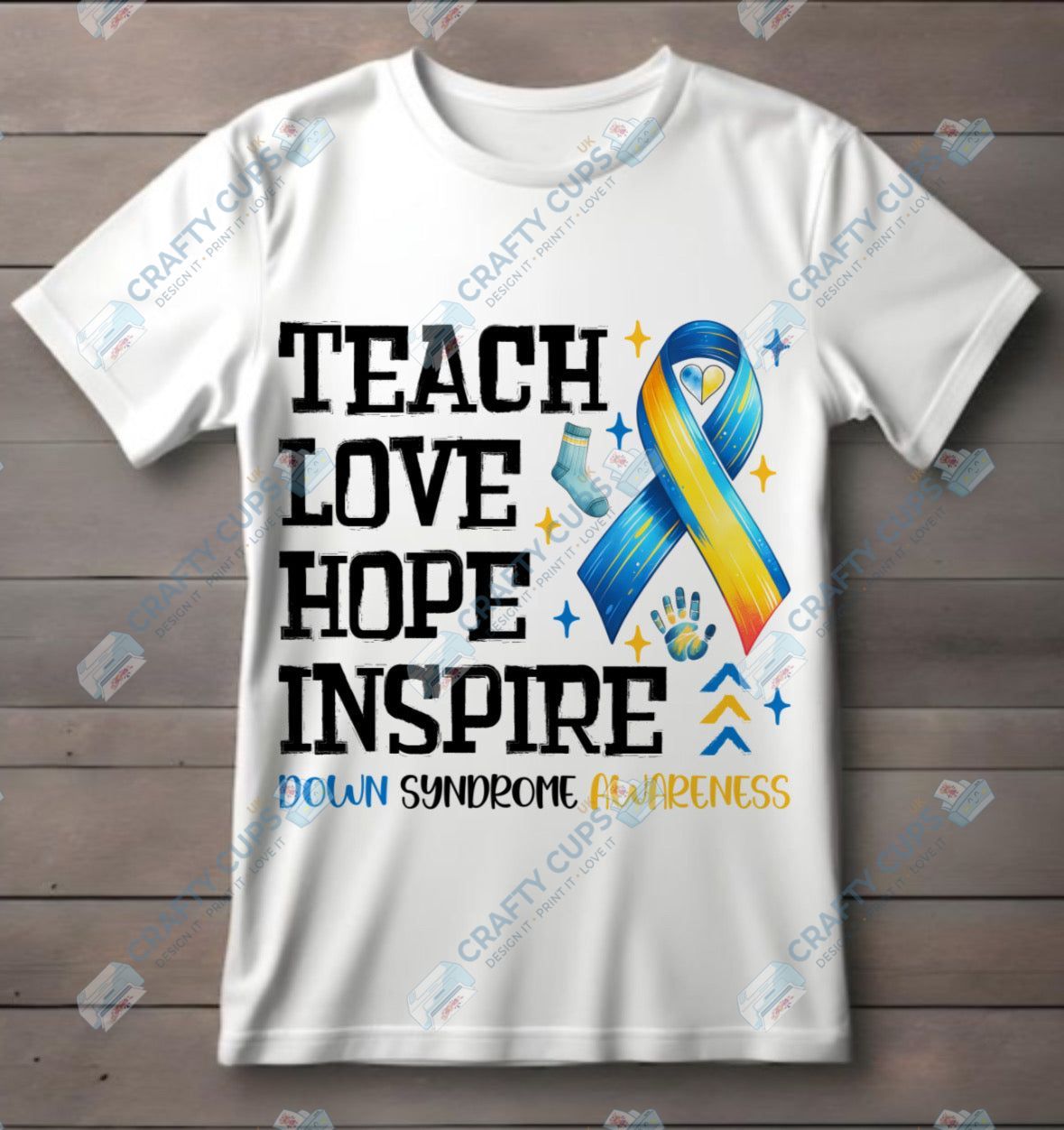 Down Syndrome Awareness DTF Designs – Support & Inclusion Prints for DTF Apparel