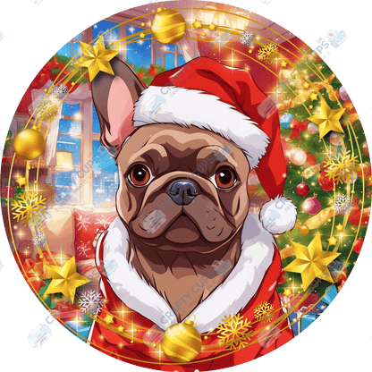 Christmas Dog Breeds DTF Transfer – Exclusive Secret Sub Design | Various Sizes – Crafty Cups UK
