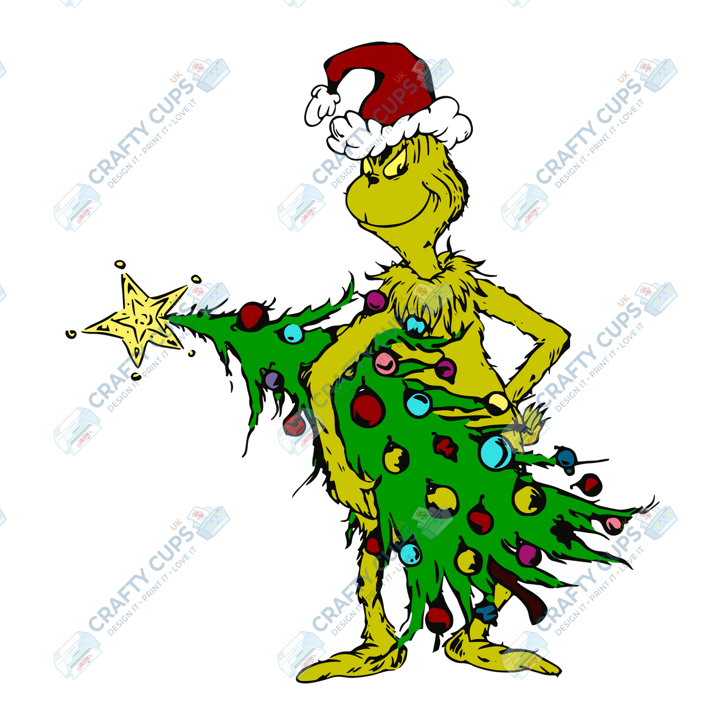 Christmas DTF Transfer – Various Designs & Sizes (Part Two of Four, Series One), Heat Press Ready