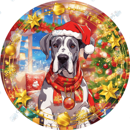 Christmas Dog Breeds DTF Transfer – Exclusive Secret Sub Design | Various Sizes – Crafty Cups UK