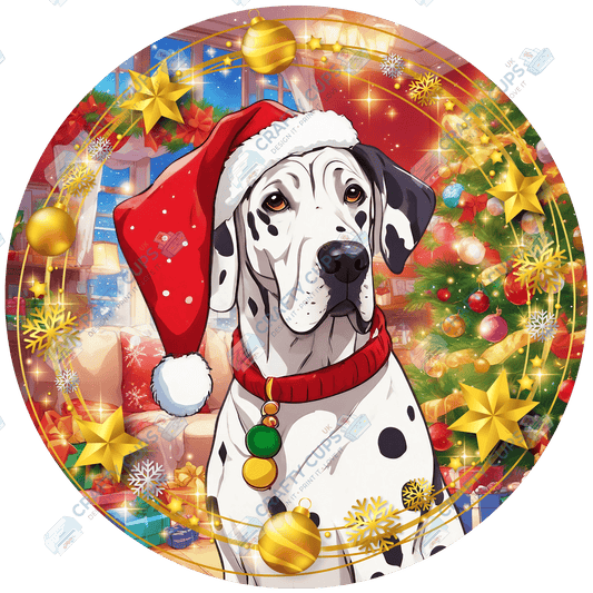 Christmas Dog Breeds DTF Transfer – Part 4 of 6 | Exclusive Secret Sub Design | Various Sizes – Crafty Cups UK