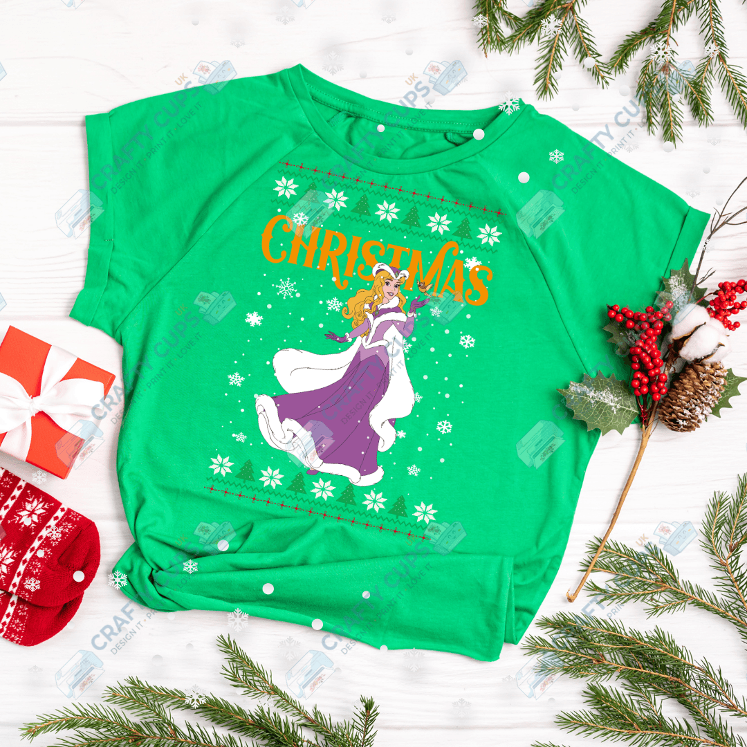 Cartoon Christmas Jumper DTF Transfer – Various Designs & Sizes Heat Press Ready