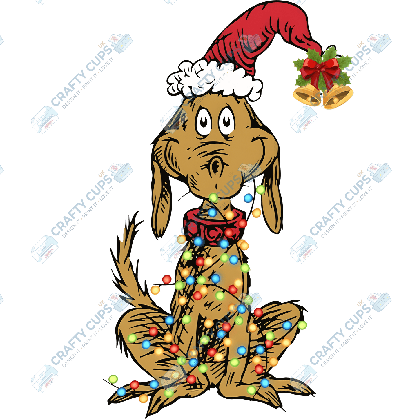 Grinch DTF Transfers – Various Christmas Designs & Sizes (4"–10")