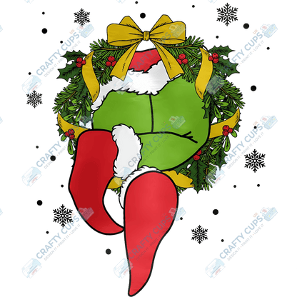 Grinch DTF Transfers – Various Christmas Designs & Sizes (4"–10")