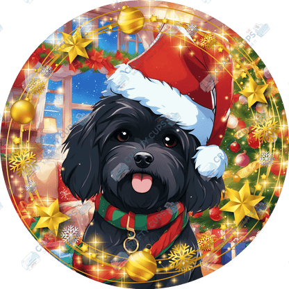 Christmas Dog Breeds DTF Transfer – Exclusive Secret Sub Design | Various Sizes – Crafty Cups UK