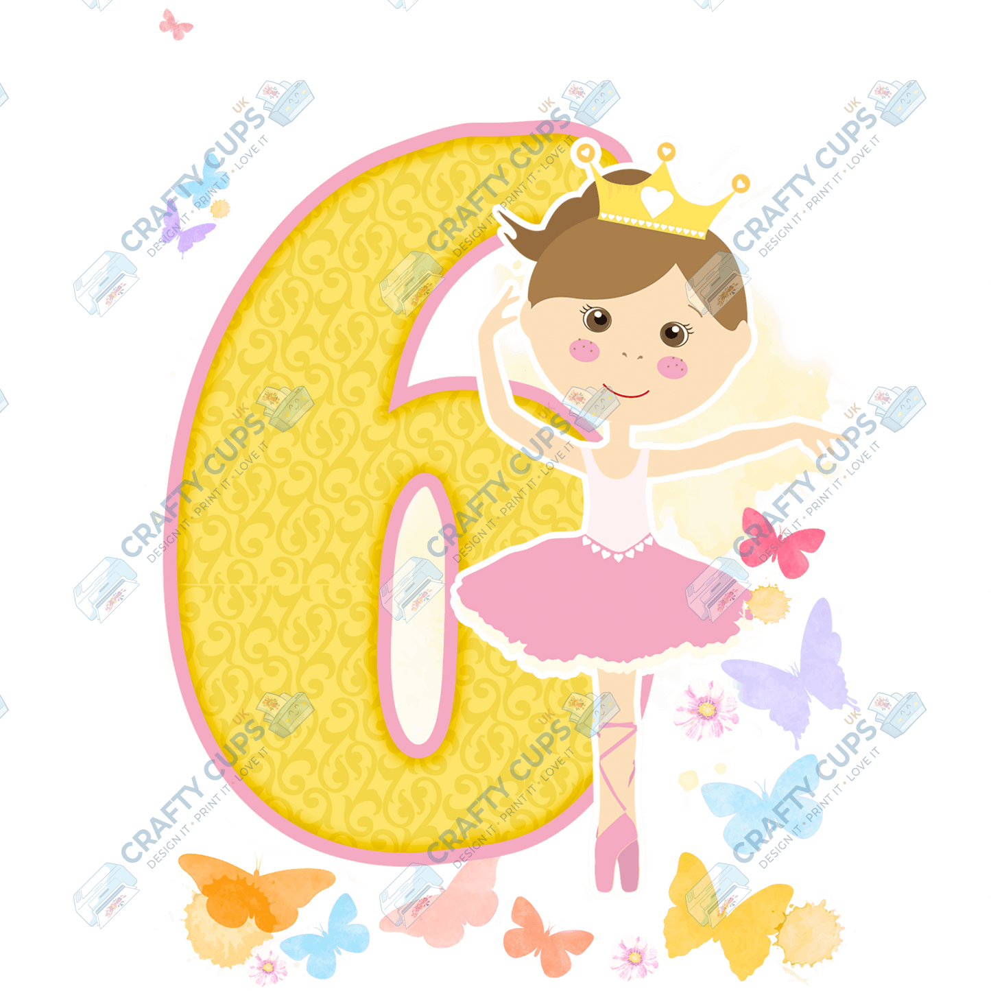 Ballet DTF Transfers – Cute Dance Designs for Ages 4–8 (4"–10")