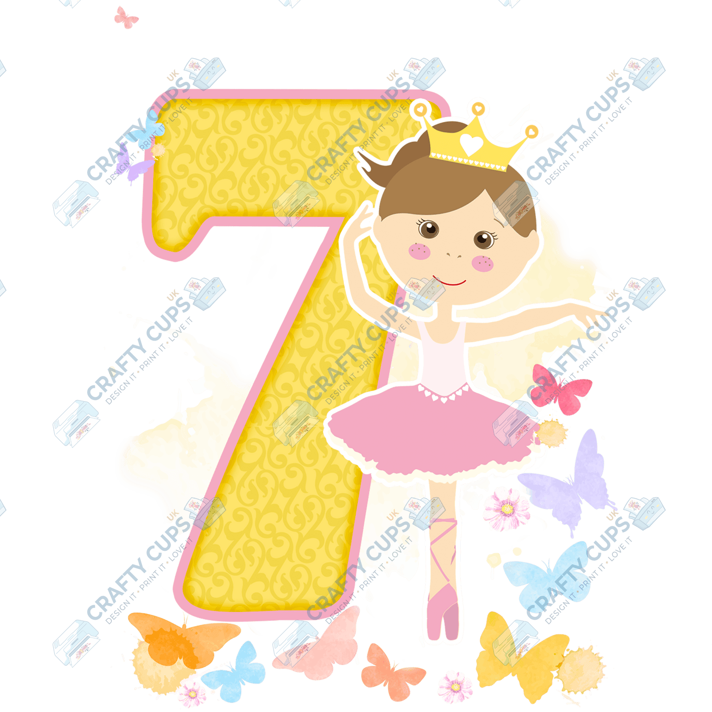 Ballet DTF Transfers – Cute Dance Designs for Ages 4–8 (4"–10")