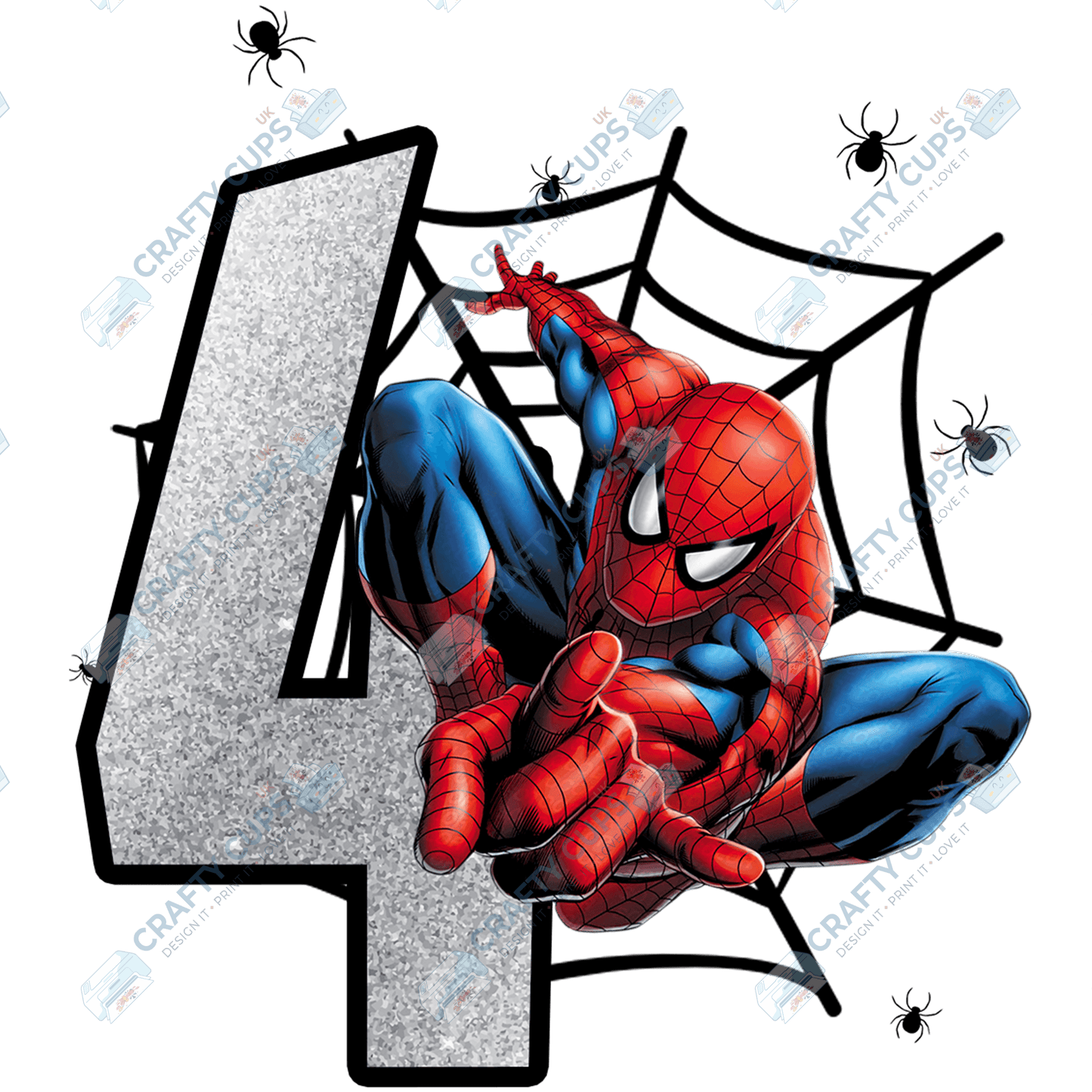 Hero DTF Transfer for Kids (Ages 1-10) – Colorful Superhero Design for Shirts & Outfits