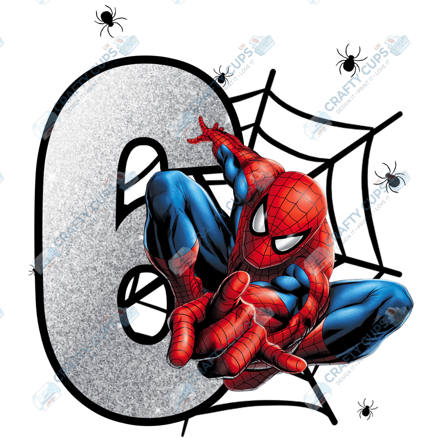 Hero DTF Transfer for Kids (Ages 1-10) – Colorful Superhero Design for Shirts & Outfits