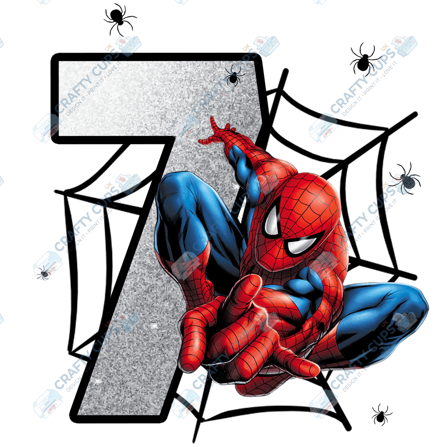 Hero DTF Transfer for Kids (Ages 1-10) – Colorful Superhero Design for Shirts & Outfits