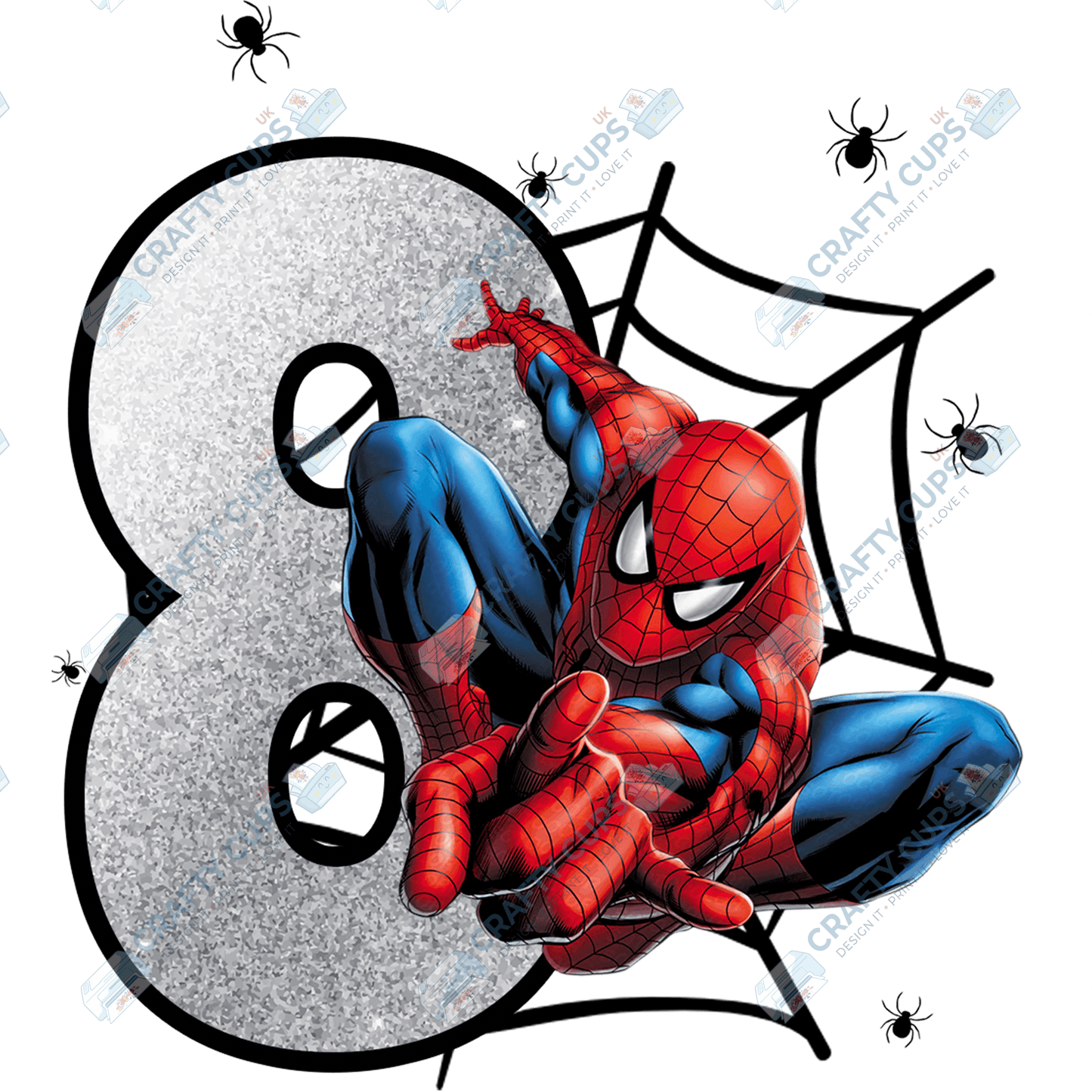 Hero DTF Transfer for Kids (Ages 1-10) – Colorful Superhero Design for Shirts & Outfits