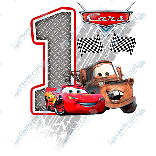 Cars DTF Transfer for Kids (Ages 1–5) – Fun Vehicle Design for Shirts & Outfits