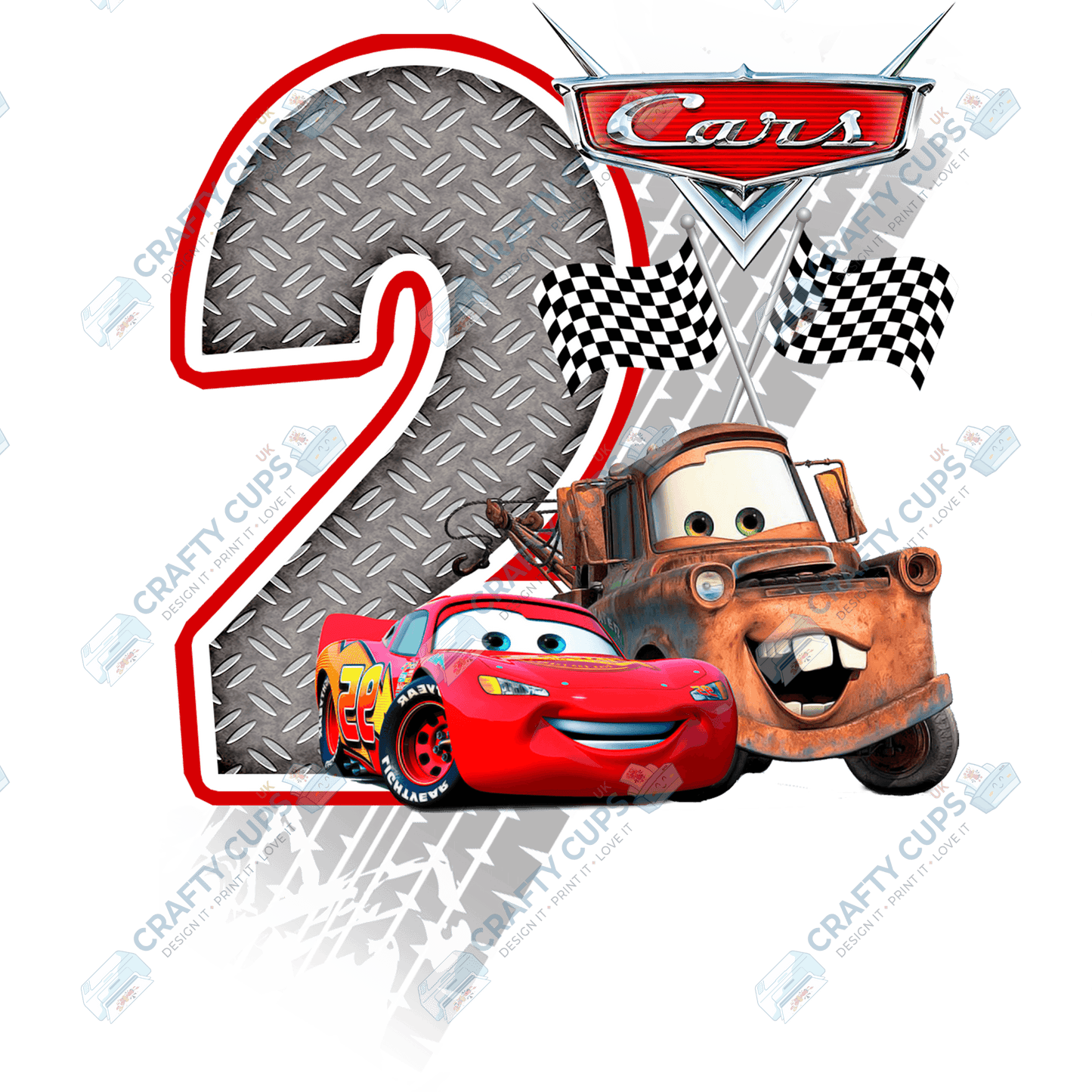 Cars DTF Transfer for Kids (Ages 1–5) – Fun Vehicle Design for Shirts & Outfits