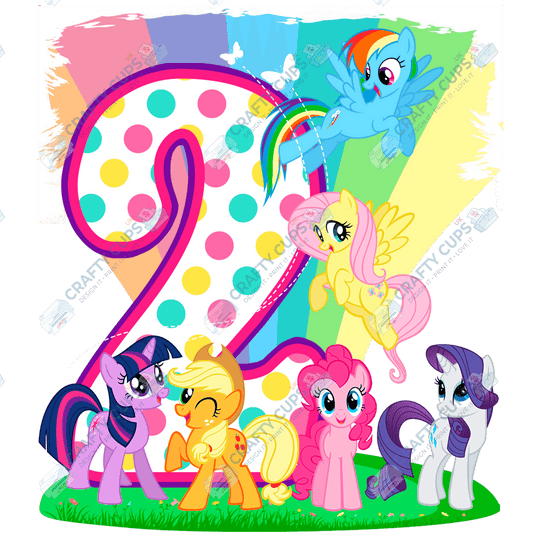 Pony DTF Transfer for Kids (Ages 1–5) – Cute Horse Design for Shirts & Outfits