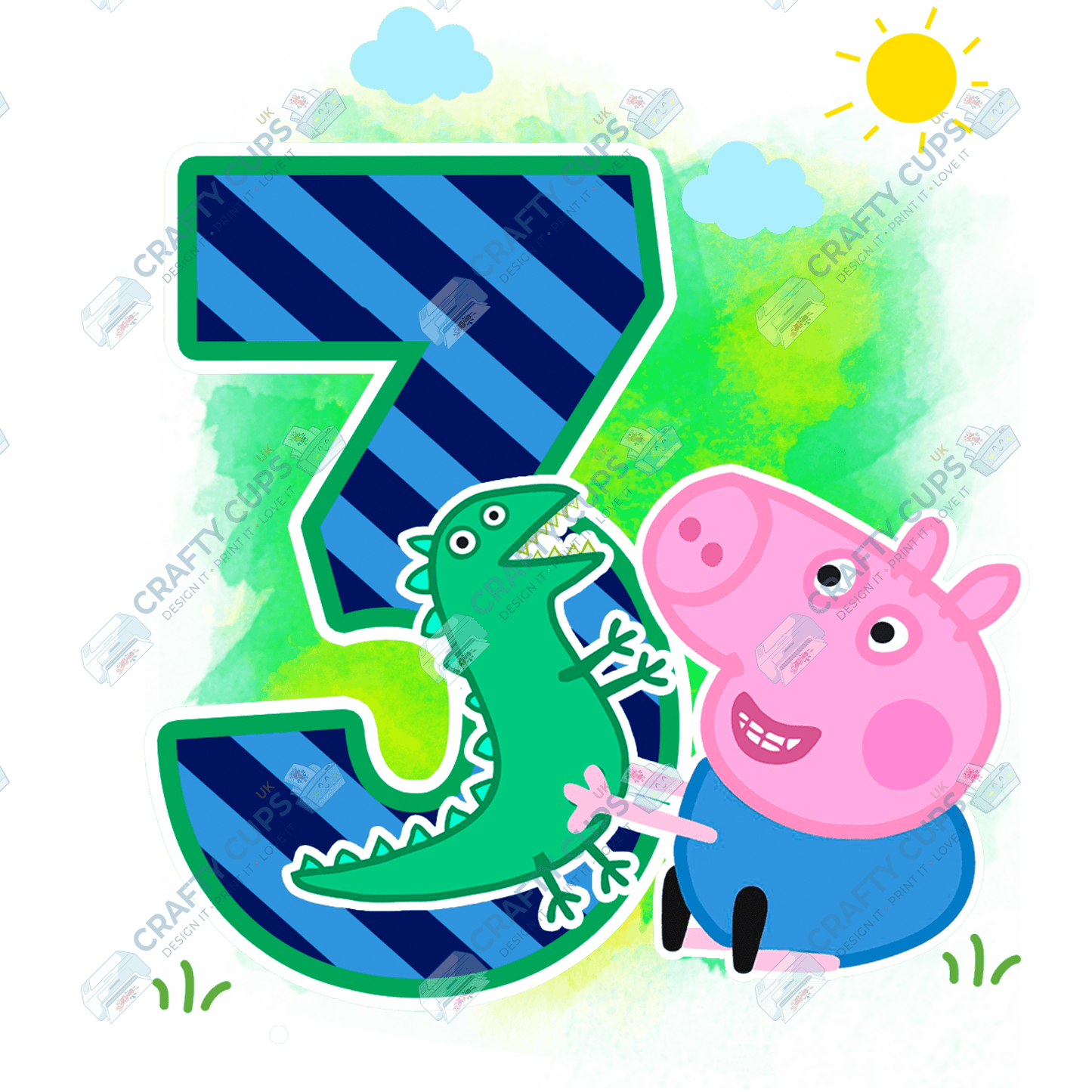 Little Pig DTF Transfers – Cute Designs for Ages 1–5 (4"–10")