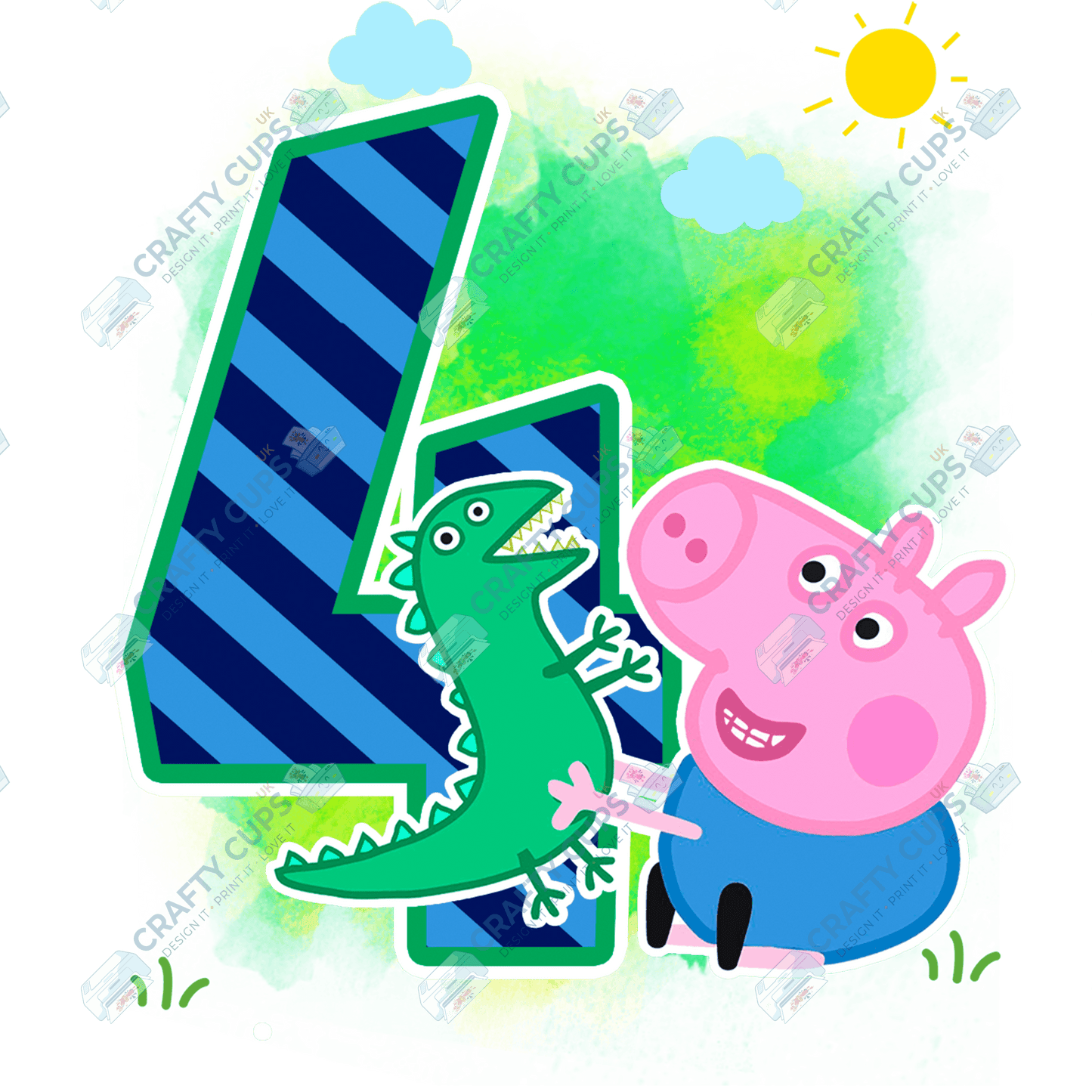 Little Pig DTF Transfers – Cute Designs for Ages 1–5 (4"–10")