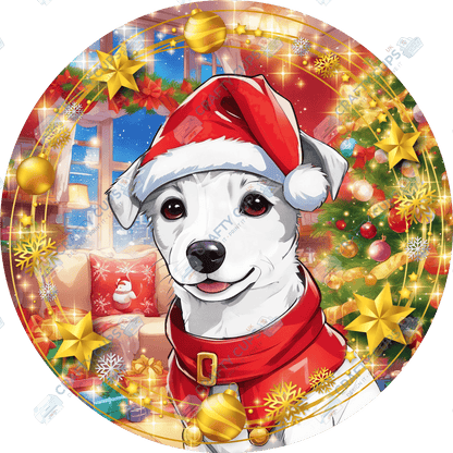 Christmas Dog Breeds DTF Transfer – Exclusive Secret Sub Design | Various Sizes – Crafty Cups UK