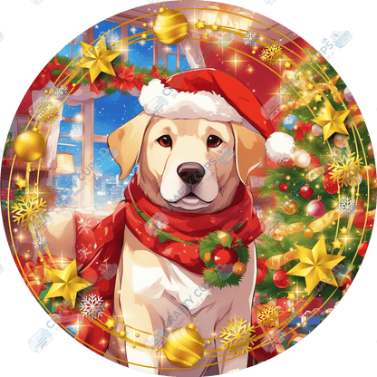 Christmas Dog Breeds DTF Transfer – Exclusive Secret Sub Design | Various Sizes – Crafty Cups UK