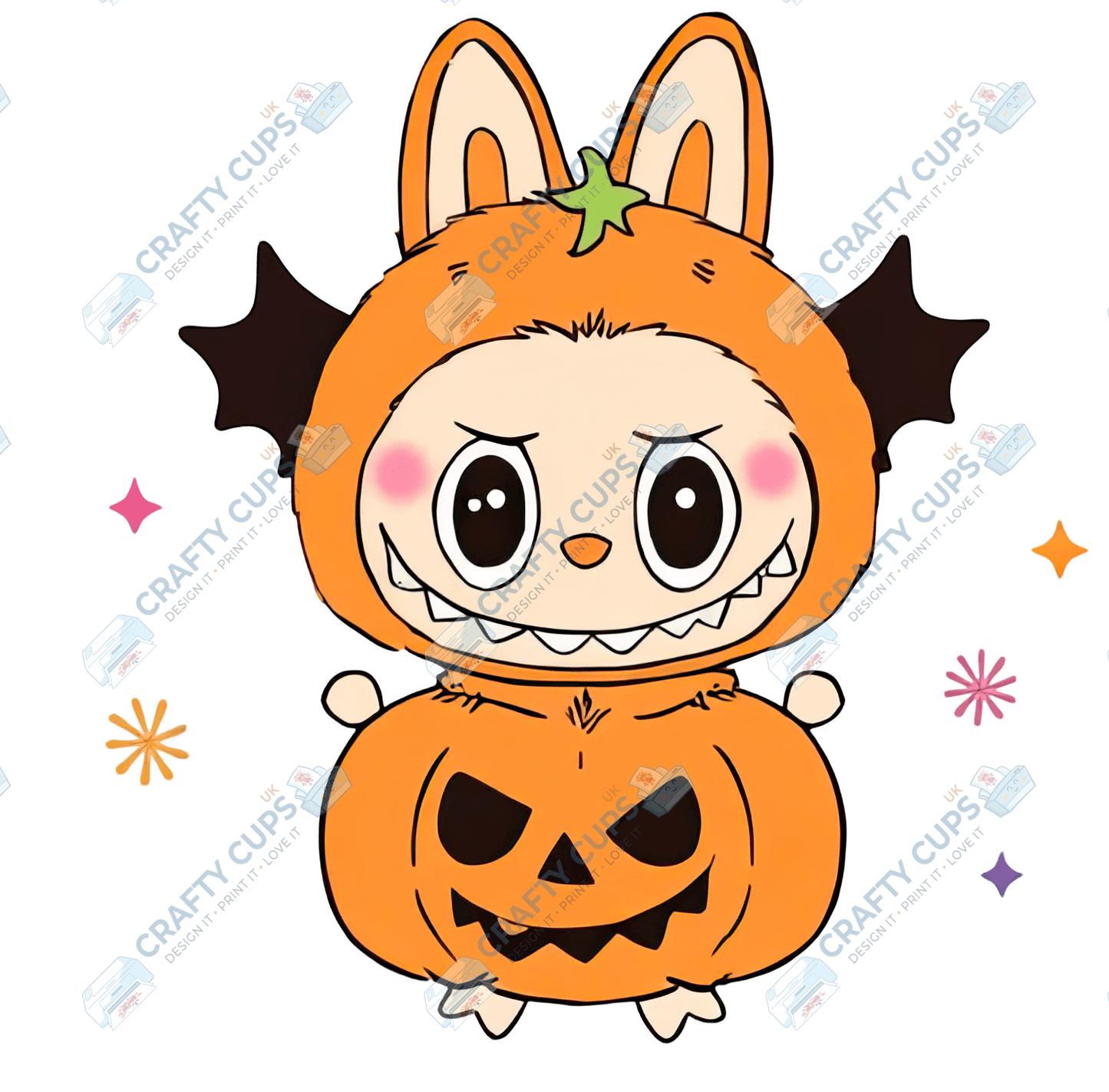 Chibi Monsters DTF Transfer – Cute Anime Style (Part Two of Seven), Various Sizes & Designs