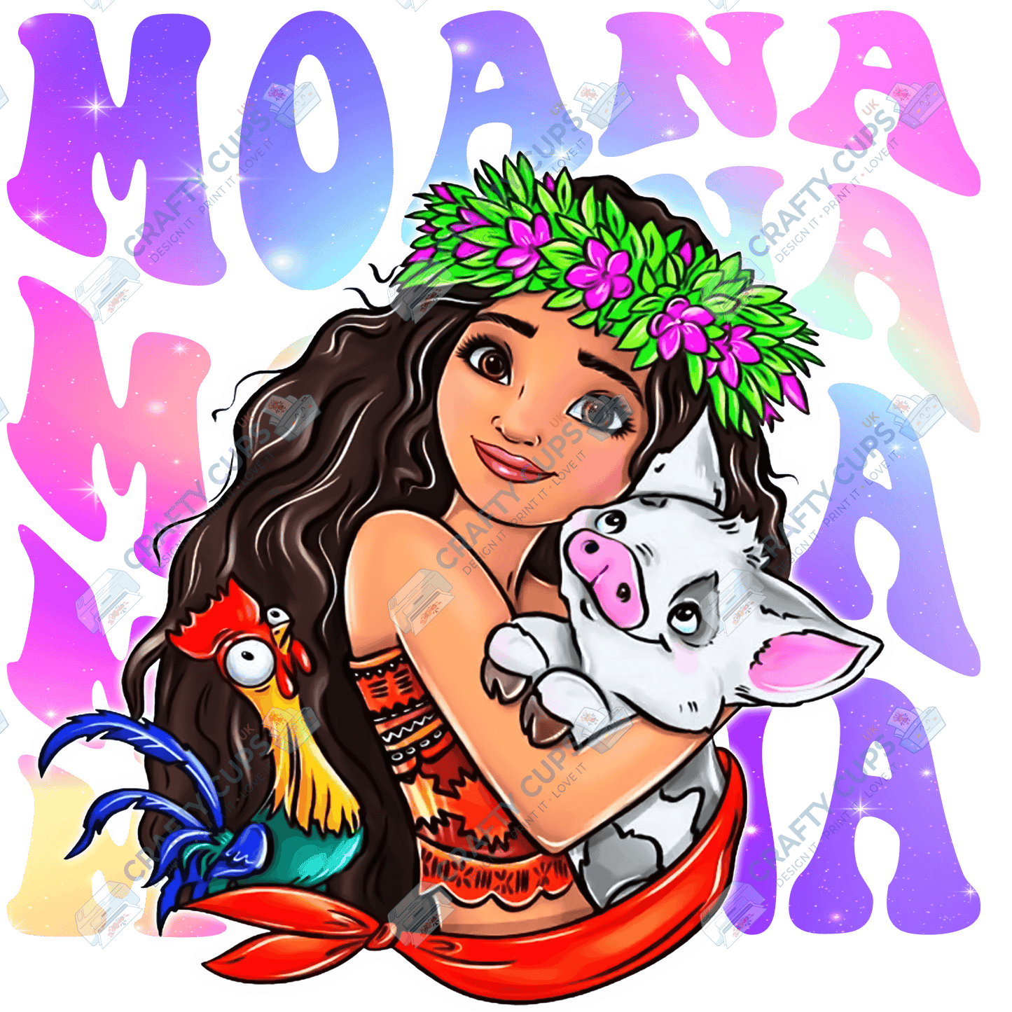 Named Characters DTF Transfers – Popular Cartoon Designs (4"–10")