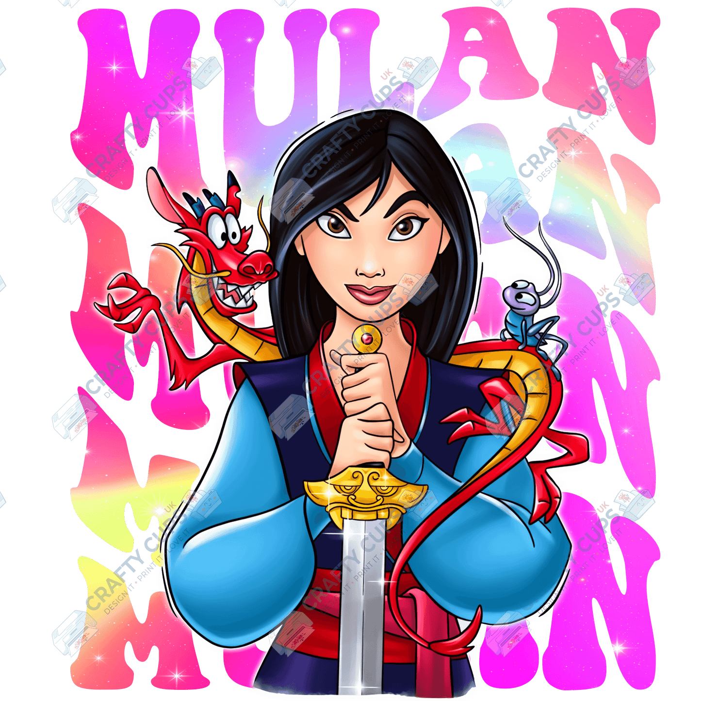 Named Characters DTF Transfers – Popular Cartoon Designs (4"–10")