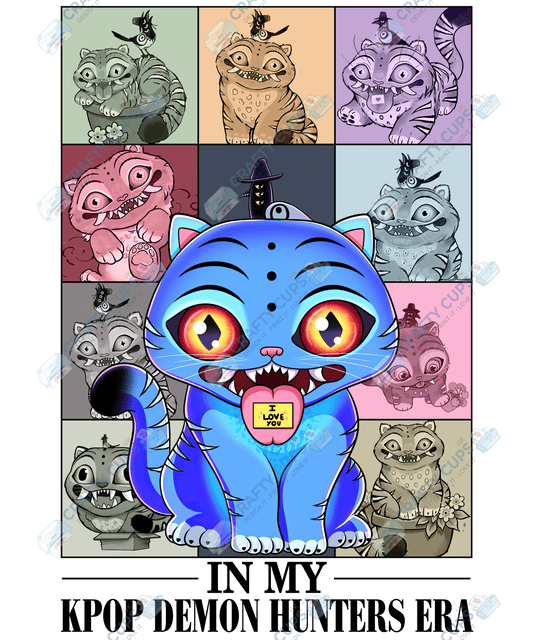 Demon Hunters DTF Transfer – Various Designs & Sizes (Part One of Six), Heat Press Ready