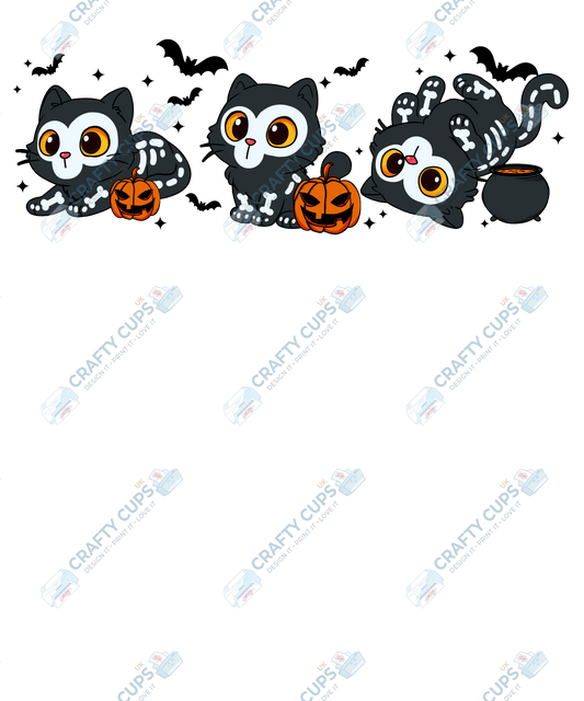 Halloween Demon Hunters DTF Transfer – Spooky Anime Style Design (Part Four of Four), Various Sizes & Heat Press Ready
