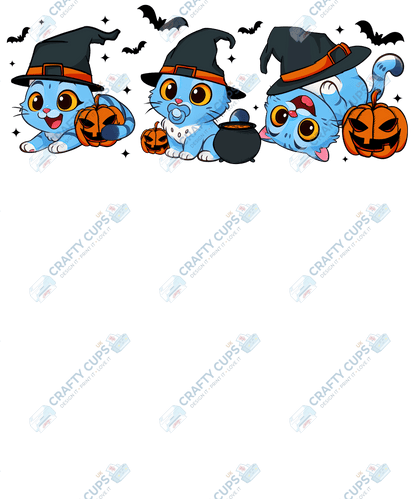 Halloween Demon Hunters DTF Transfer – Spooky Anime Style Design, Various Sizes & Heat Press Ready