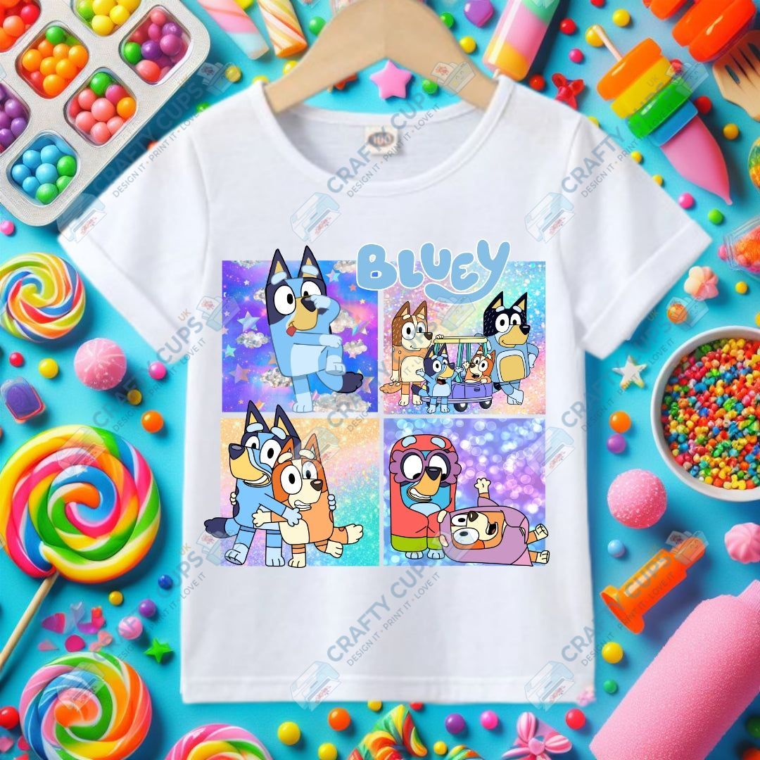 Character Squares DTF Transfers – Fun Character Designs (4"–10")