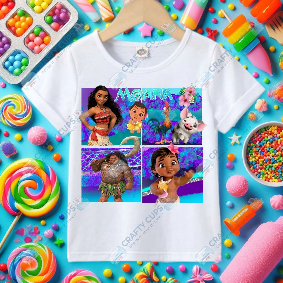 Character Squares DTF Transfers – Fun Character Designs (4"–10")